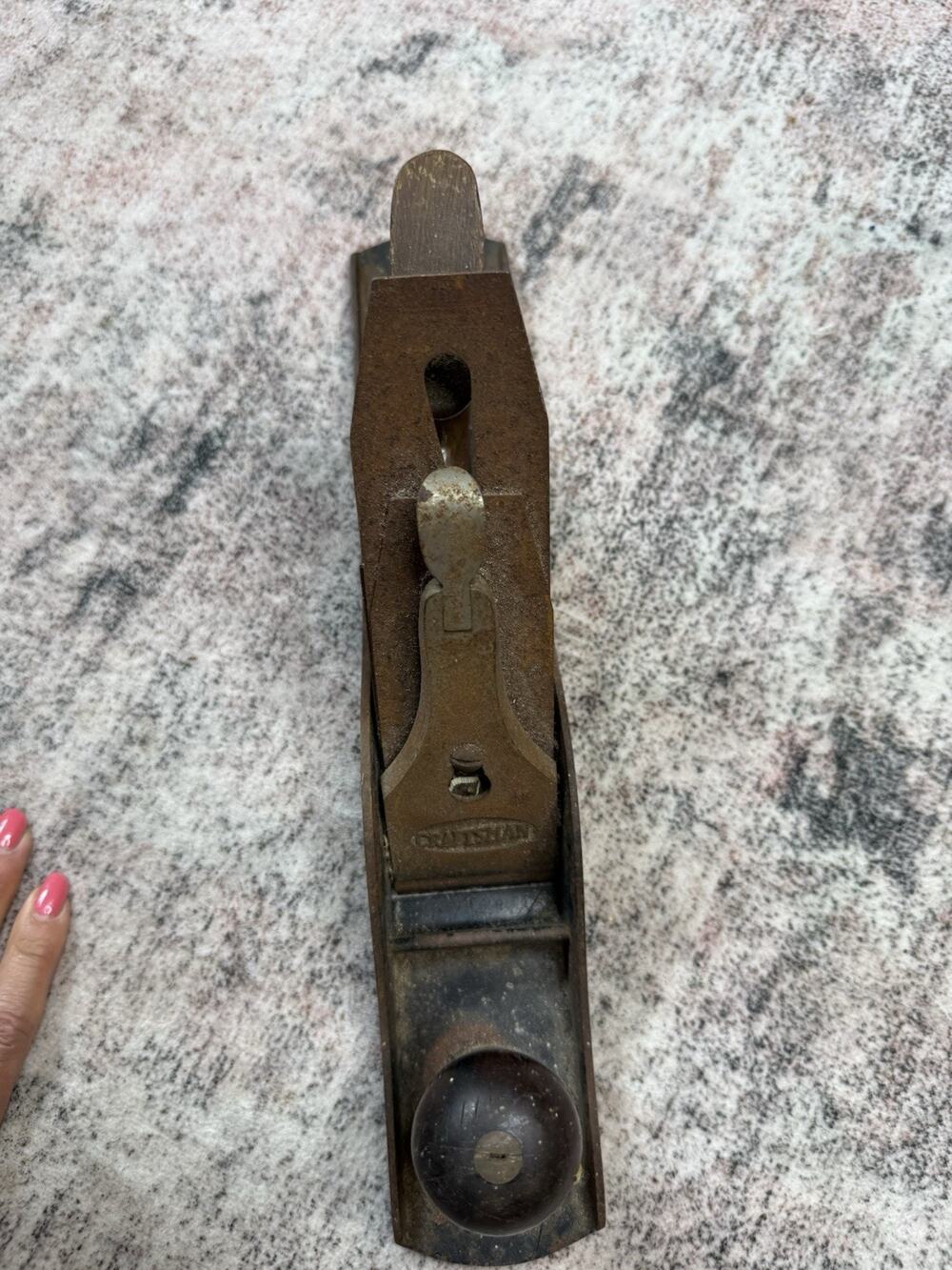 VINTAGE 1920’s/1930’s CRAFTSMAN W5 smooth bottom Jack Plane 13”